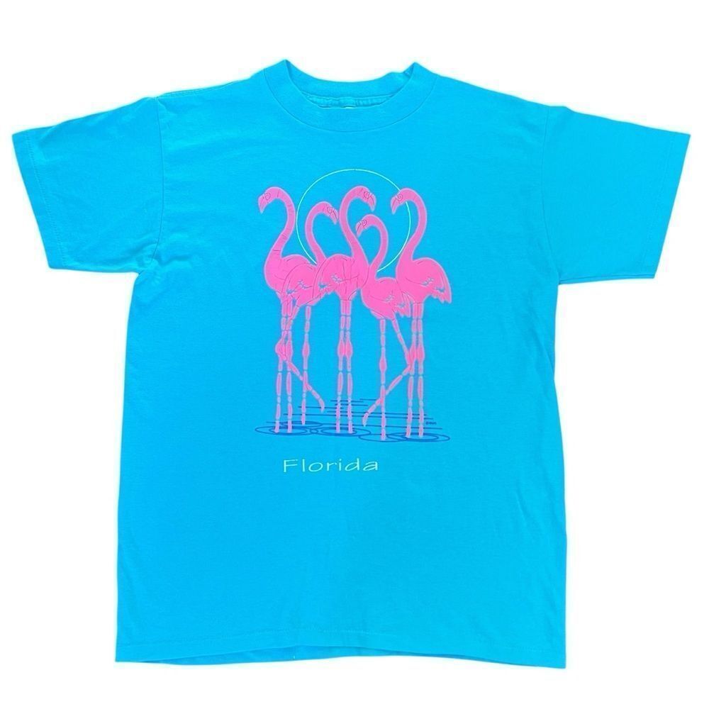 Vintage Florida Pink Flamingos T-Shirt